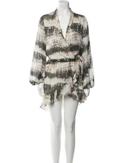 Pre-owned Rococo Sand Printed Knee-length Dress W/ Tags In Multi