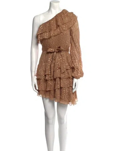 Pre-owned Rococo Sand Printed Mini Dress In Multi