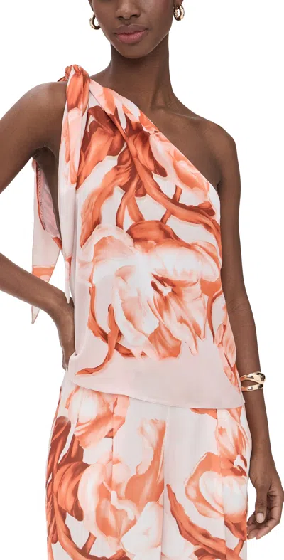 Rococo Sand Scarf Top Beige