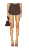 Rococo Sand Tailored Shorts In Brown