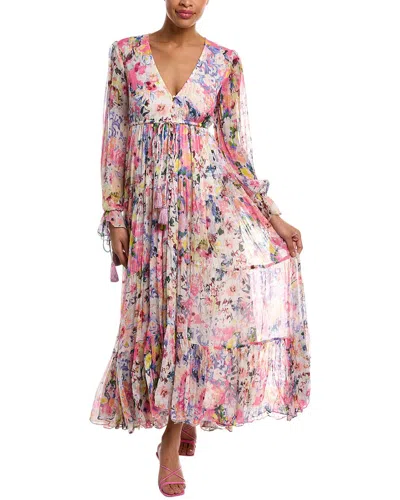 Rococo Sand Tiered Maxi Dress In Multi