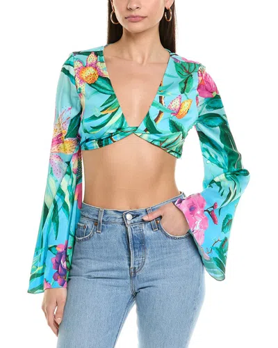 Rococo Sand Top In Green
