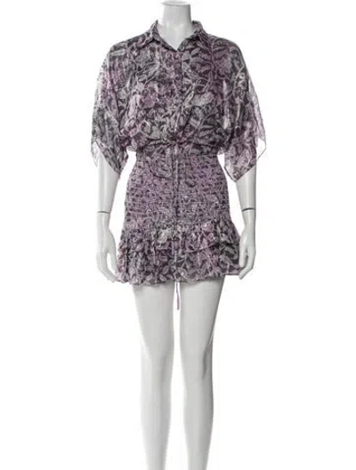 Pre-owned Rococo Sand Tweed Pattern Glitter Accents Skirt Set