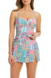 Bleu Rod Beattie Rod Beattie Draped Ring Bandini Tankini