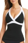 Bleu Rod Beattie Rod Beattie Halter Tankini