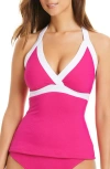 Bleu Rod Beattie Rod Beattie Halter Tankini