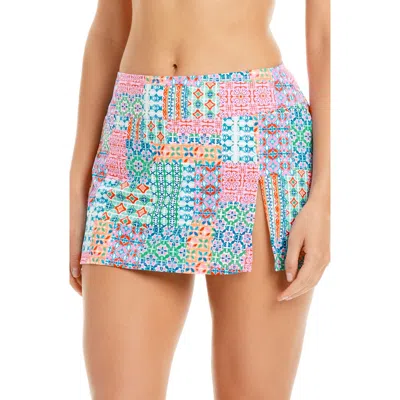 Bleu Rod Beattie Rod Beattie High Waist Skirted Bikini Bottoms
