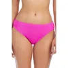 Bleu Rod Beattie Rod Beattie Pucker Up Seersucker Hipster Bikini Bottoms In Dahlia