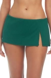 Bleu Rod Beattie Rod Beattie Skirted Bikini Bottoms In Palma