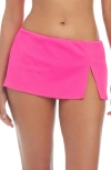 Bleu Rod Beattie Rod Beattie Skirted Bikini Bottoms In Rosa