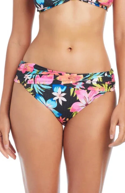 Bleu Rod Beattie Rod Beattie Sweet Escape Sarong Hipster Bikini Bottoms In Multi