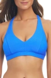 Bleu Rod Beattie Rod Beattie Underwire Bikini Top In Tulum Bleu