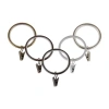 Rod Desyne 1-3/4in Noise-canceling 10-pc. Curtain Rings In White