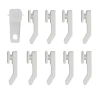 Rod Desyne 10-pk. Sliders For White Traverse Rod In White