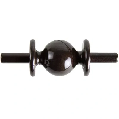 Rod Desyne 13/16" Curtain Rod Corner Connector In Brown