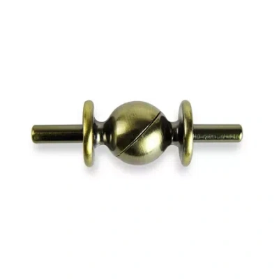 Rod Desyne 13/16" Curtain Rod Corner Connector In Yellow