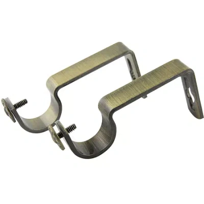 Rod Desyne 2-pk. 1" Curtain Rod Wall Brackets In Yellow