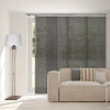 Rod Desyne 4-panel Single Rail Panel Track Extendable 48"-88"w, Panel Width 23.5" In Satin Nickel