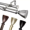 Rod Desyne Ayla Double Curtain Rod In Silver