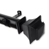 Rod Desyne Bach 1 1/2 In Adjustable Curtain Rod In Black