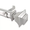 Rod Desyne Bach 1 1/2 In Adjustable Curtain Rod In Silver