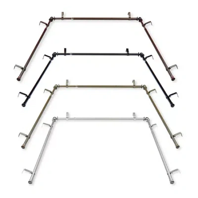 Rod Desyne Bay Window Rod In Yellow