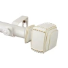 Rod Desyne Bennett 1 In Adjustable Curtain Rod In White