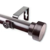 Rod Desyne Bonnet 1 In Adjustable Curtain Rod In Brown