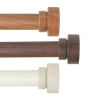 Rod Desyne Bonnet 1 In Adjustable Curtain Rod In Sand
