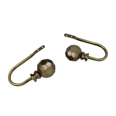 Rod Desyne Christiano 2-pc. Curtain Holdback In Yellow