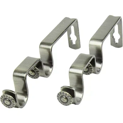 Rod Desyne Double Wall Brackets In Sand