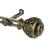 Rod Desyne Eleanor 3/4 In Adjustable Curtain Rod In Yellow