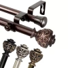 Rod Desyne Eleanor Double Curtain Rod In Brown