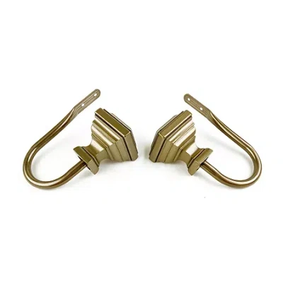 Rod Desyne Eudora 2-pc. Curtain Holdback In Yellow