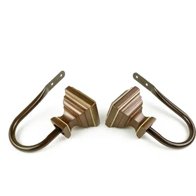 Rod Desyne Eudora Holdback Pair In Cocoa
