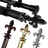 Rod Desyne Fernando Double Curtain Rod In Black