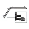 Rod Desyne Forest Corner Window Double Curtain Rod In Black