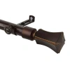 Rod Desyne Fort 13/16" Adjustable Curtain Rod In Brown