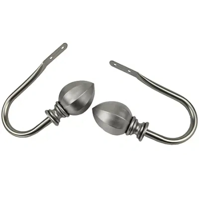 Rod Desyne Garnet Holdback In Silver