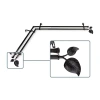 Rod Desyne Ivy Corner Double Curtain Rod In Black