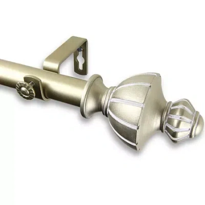 Rod Desyne Jerome 1" Adjustable Curtain Rod In Yellow