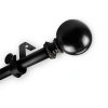 Rod Desyne Jordana Ceiling Curtain Rod In Black