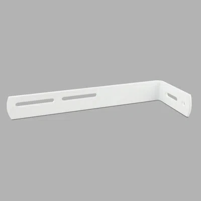 Rod Desyne L Shape Support Bracket In White