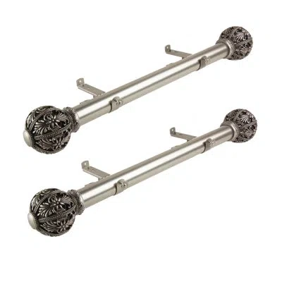 Rod Desyne Lacey Side Single Curtain Rod