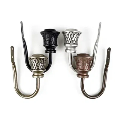 Rod Desyne Lennart 2-pc. Curtain Holdback In Yellow