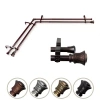 Rod Desyne Lennart Corner Double Curtain Rod In Brown
