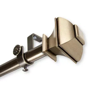 Rod Desyne Marion Ceiling Curtain Rod In Brown