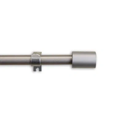 Rod Desyne Nora Single Curtain Rod In Satin Nickel