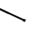 Rod Desyne Oval 5/8 In Tension Curtain Rod In Black