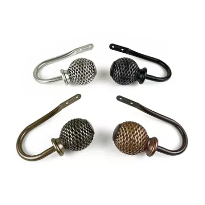 Rod Desyne Ozana 2-pc. Curtain Holdback In Brown